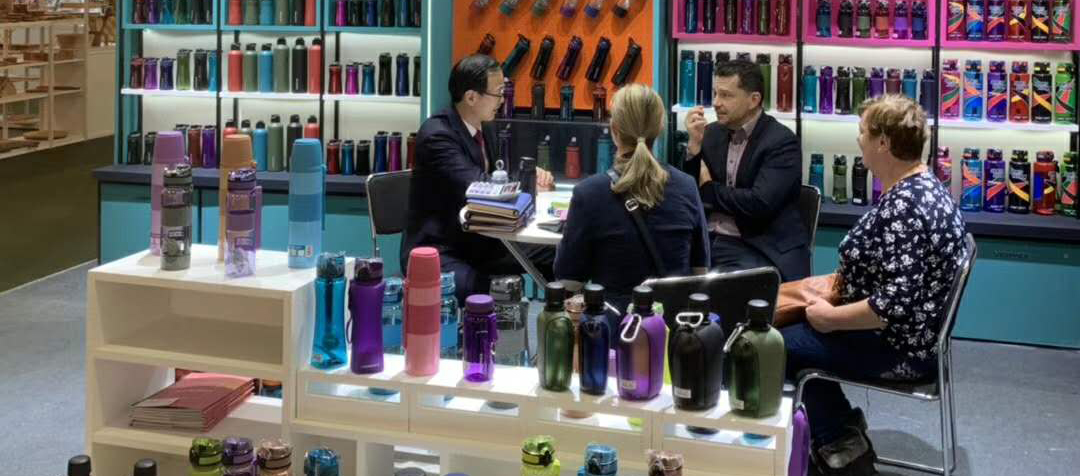 milantiyu品牌水杯实力亮相伊斯坦布尔国际文具及办公用品展览会